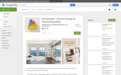 Homestyler - Interior Design & Decorating Ideas - Apps on ...