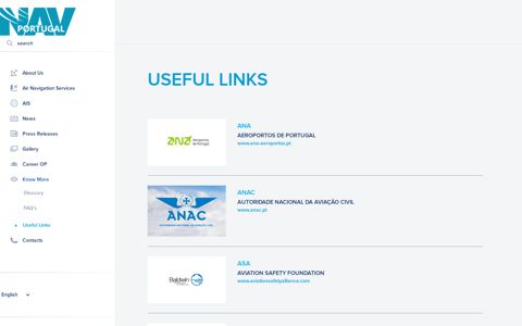 Useful Links - NAV Portugal