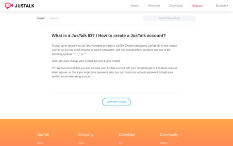 What is a JusTalk ID? / How to create a JusTalk account?