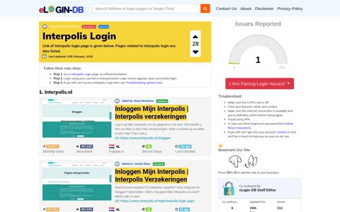 Interpolis Login - A database full of login pages from all over ...
