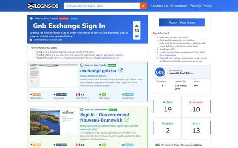 Gnb Exchange Sign In - Logins-DB