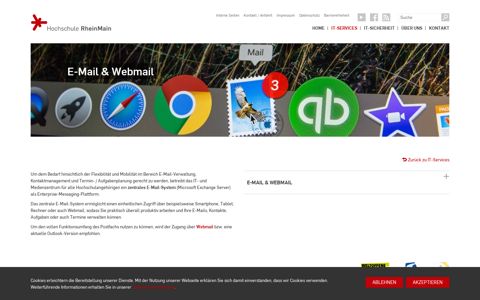 E-Mail & Webmail - Hochschule RheinMain