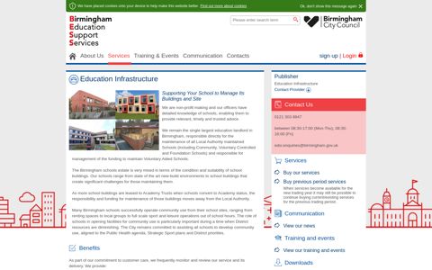 Education Infrastructure | Birmingham Education Support ...