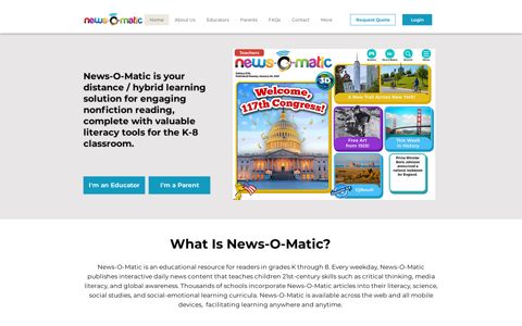 News-O-Matic | Daily News for Kids
