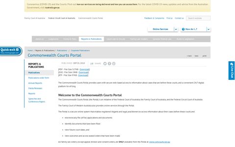 Commonwealth Courts Portal - Federal Circuit Court of Australia