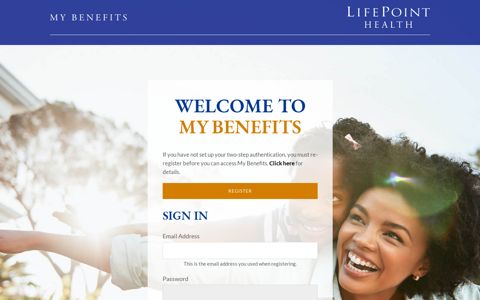 LifePoint Benefits | User Login
