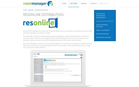 ResOnline Distribution - Room Manager
