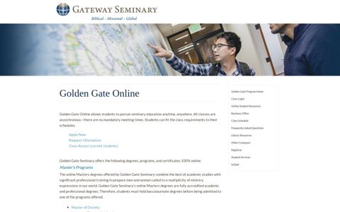Golden Gate Online - GGBTS