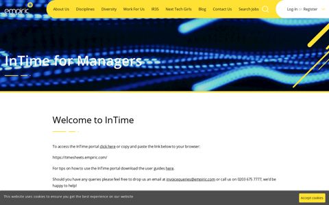 InTime for Managers - Empiric