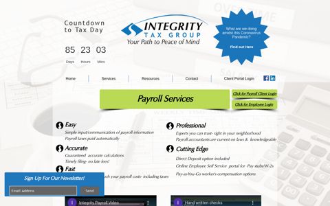 Payroll - Integrity Tax Group
