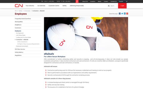 Contractors - eRailsafe | Safety | Delivering Responsibly | cn.ca