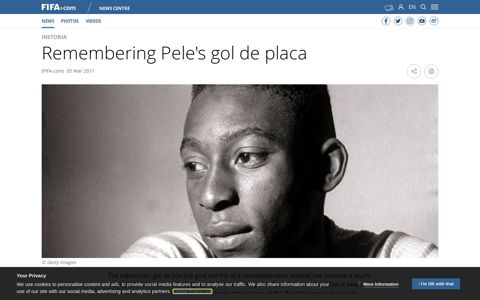 Remembering Pele's gol de placa - FIFA.com