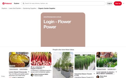 Login - Flower Power | Flower power, Garden accessories ...
