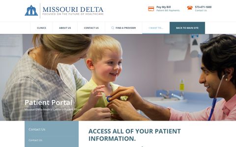 Patient Portal | Missouri Delta Medical Center