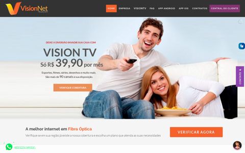 VisionNet Telecom – Internet Banda Larga