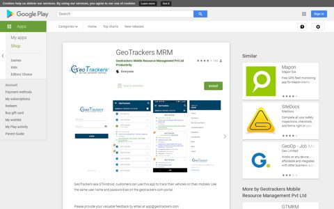 GeoTrackers MRM - Apps on Google Play