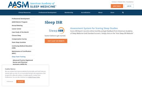 AASM Inter-Scorer Reliability (ISR) | Sleep Study Scoring ...