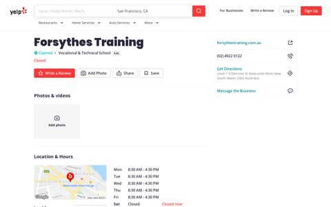 Forsythes Training - Vocational & Technical School - 9 ... - Yelp
