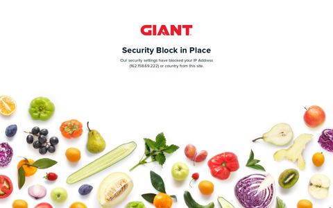Choice Rewards - Giant Food Stores