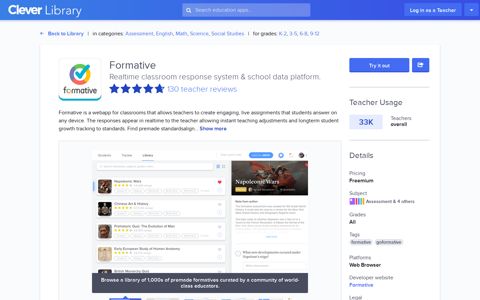 Formative - Clever