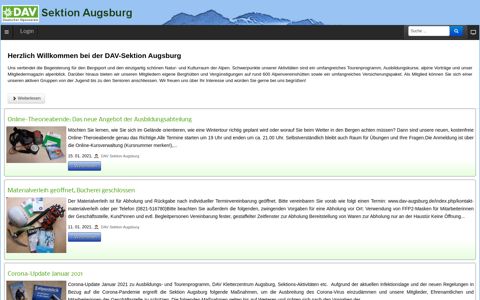 Alpenverein Augsburg: DAV Augsburg