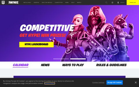 Fortnite Competitive - Epic Games Store