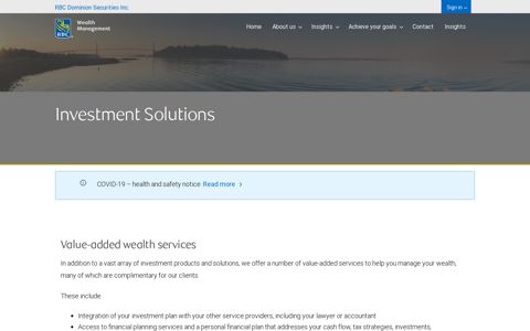 Andrew Johnson - Investment Solutions