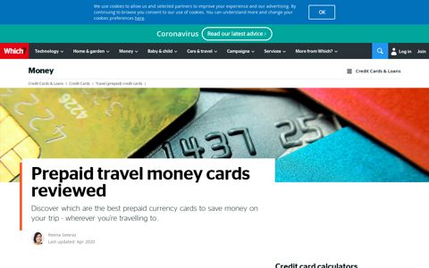 Prepaid travel money cards reviewed - Which?