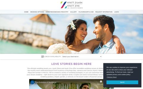 Dream Wedding Planner: Hyatt Hotels