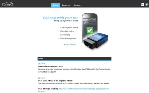 Infocar Connect: Connect with your car
