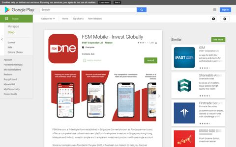FSM Mobile - Invest Globally - Apps on Google Play
