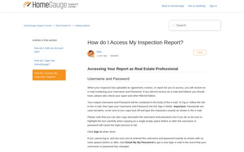 How do I Access My Inspection Report? – HomeGauge ...
