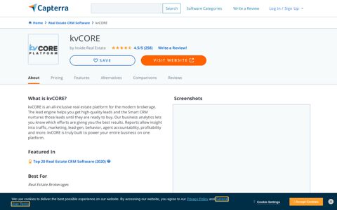 kvCORE Reviews and Pricing - 2020 - Capterra