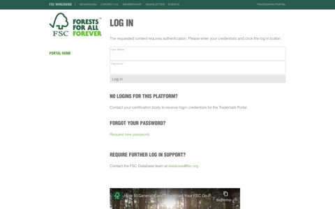 FSC Trademark Portal. - Forest Stewardship Council