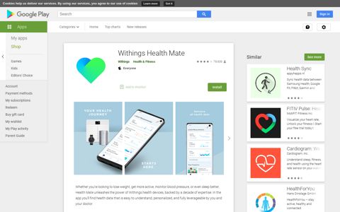 Withings Health Mate - Apps on Google Play