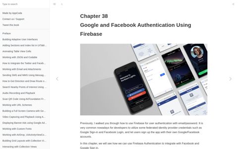 Google and Facebook Authentication Using Firebase - AppCoda
