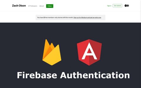 Firebase Authentication: Login. AngularJS to Angular 7 and ...