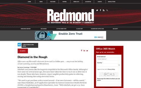 Diamond in the Rough -- Redmondmag.com