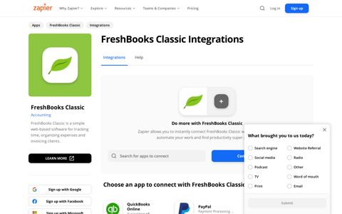 FreshBooks Classic Integrations | Connect Your Apps with ...