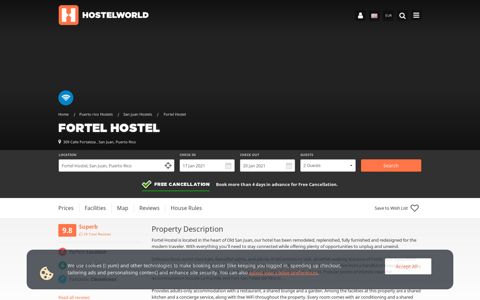 Fortel Hostel, San Juan - 2020 Prices & Reviews - Hostelworld
