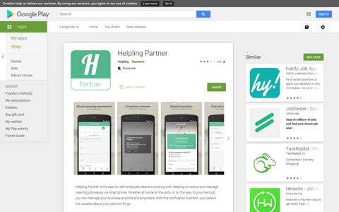 Helpling Partner - Apps on Google Play