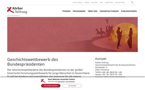 Geschichtswettbewerb - Körber-Stiftung