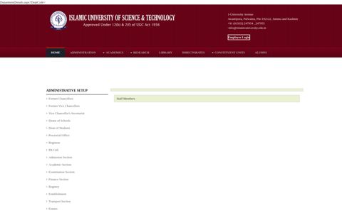 Islamic University of Science & Technology - IUST
