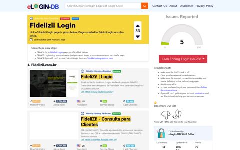 Fidelizii Login - A database full of login pages from all over the ...