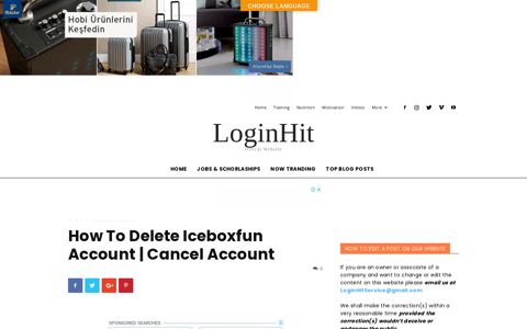 How To Delete Iceboxfun Account | Cancel Account - LOGINHIT