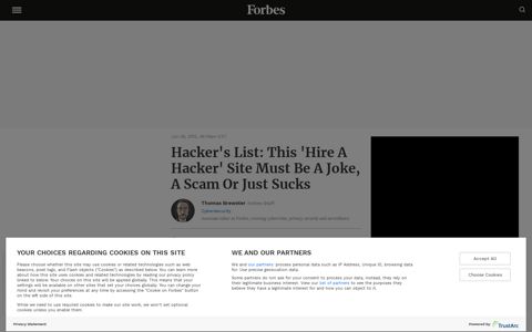 Hacker's List: This 'Hire A Hacker' Site Must Be A Joke, A ...