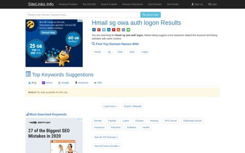 Hmail sg owa auth logon Results For Websites Listing