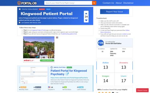 Kingwood Patient Portal