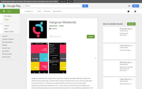 Hangover Weekends - Apps on Google Play