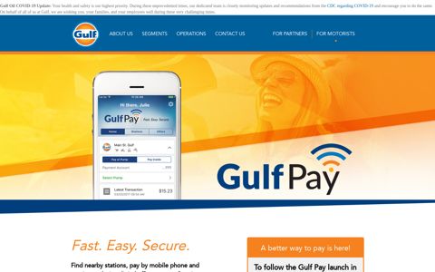 Gulf Pay | Gulf Oil